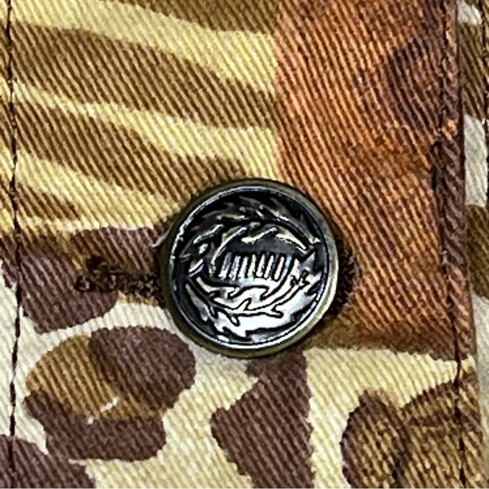 MULTIPLES Animal Print Button-Up Lined Jacket Wom… - image 9